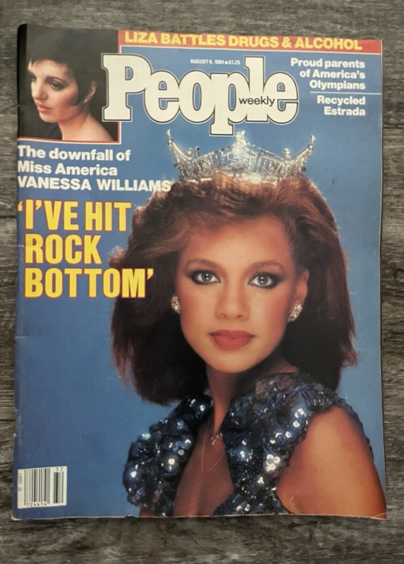 People Magazine August 6, 1984 Vanessa Williams Newsstand Copy