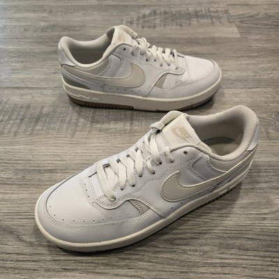 Nike Gamma Force Shoes Women 9.5 White Ivory Low Top Athletic Sneaker DX9176-103