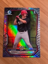 Sam Petersen 2026 Bowman - 1st Reptilian Refractor Washington Nationals #BCP-122