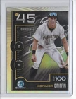 Konnor Griffin 2025 Bowman Chrome Top 100 Prospect Card #BTP-45