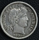1905 Barber Dime