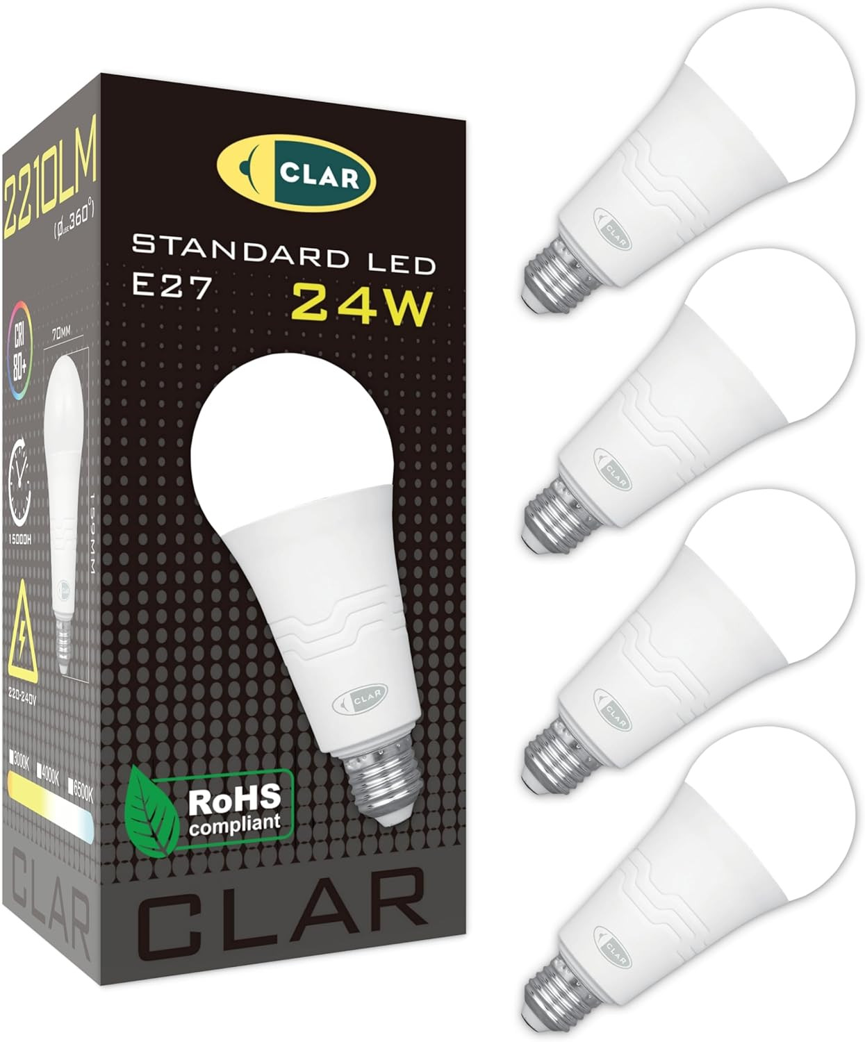 Lampadina LED E27 Design Potente | Illuminazione Grandi Spazi