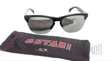 Oakley Ohtani Black Sunglasses with Drawstring Bag