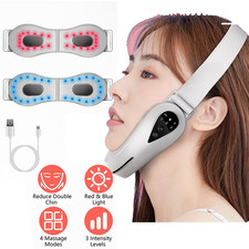 Electric V Face Lifting Device Photon Therapy Double Chin Remove Cheek Lift Belt