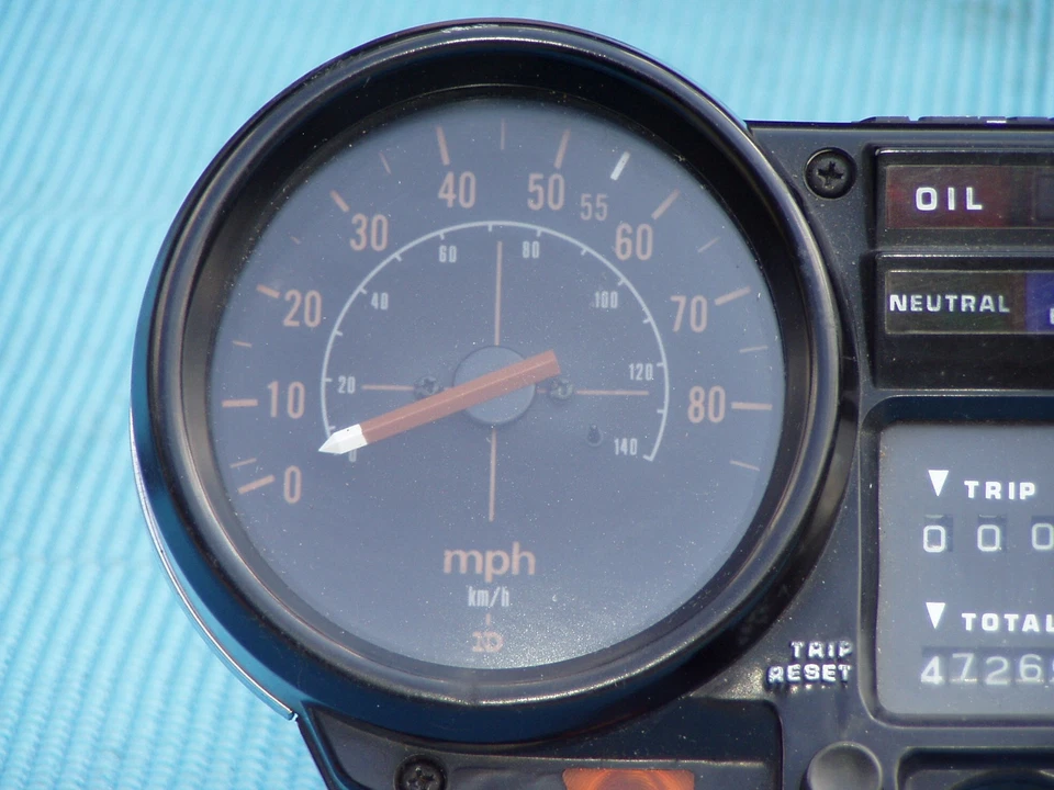 79-82 Honda CB750 F K & SC CB900 F CB650 SC combinación medidor velocímetro y tacómetro Foto 2 de 4
