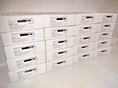 Autronica BHH-31A   Smoke Detector  (New Box Pack) (Lot of 40)1 Yr Warty DHL Exp