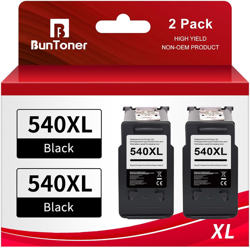 Buntoner PG 540 XL Nero Compatibile per Canon 540 PG-540 per Canon TS5150 TS5151