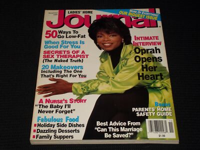 1994 NOVEMBER LADIES HOME JOURNAL MAGAZINE - OPRAH COVER - E 2901