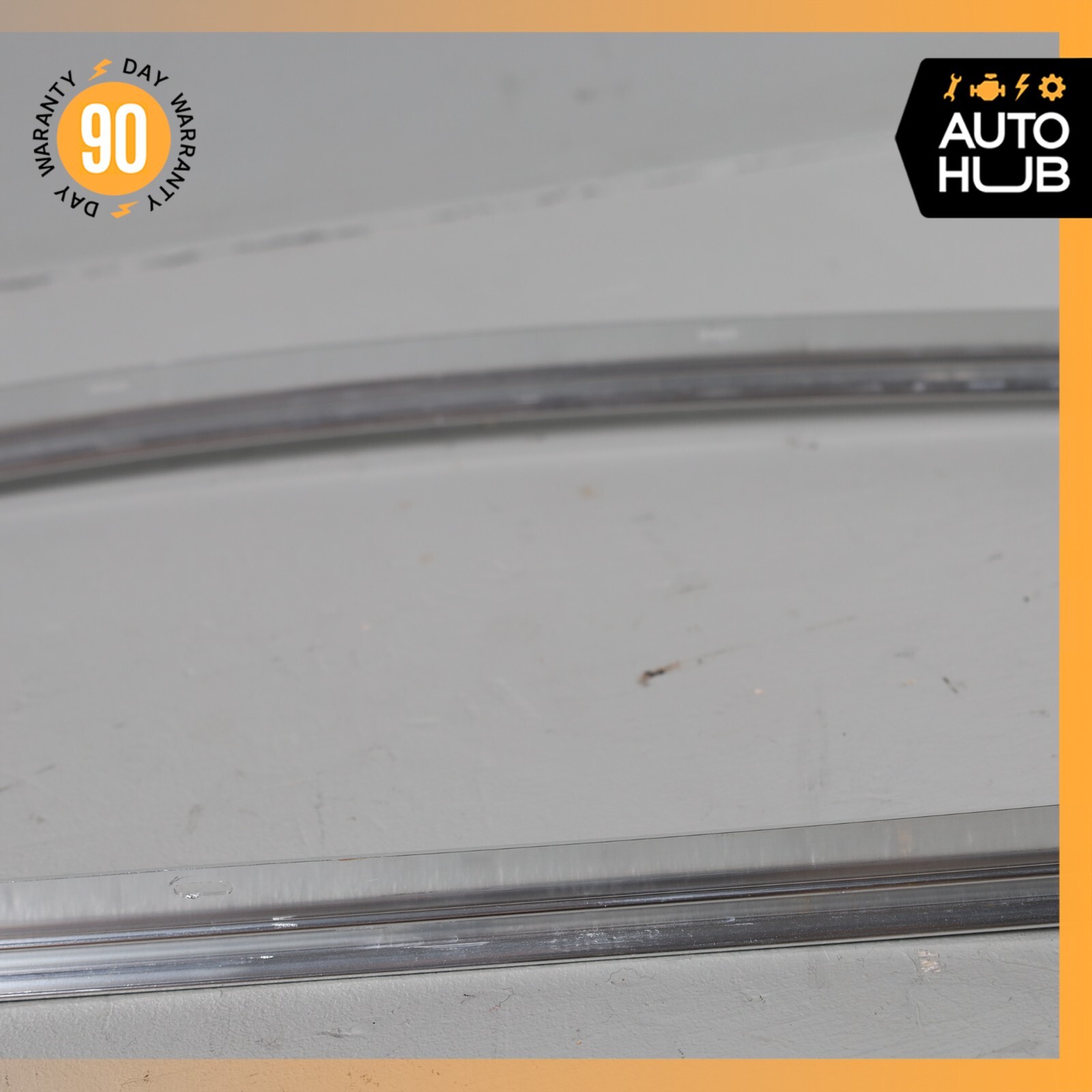 08-19 Maserati GranTurismo S M145 Exterior Door Upper Molding Trim Set of 2 OEM