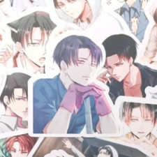 Anime Attack On Titan Levi Ackerman Stickers 30 pcs 