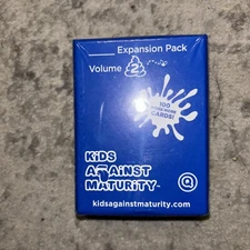 Kids Against Maturity Expansion Pack Volume 2 - 100 More Cards!   NEW.  SEALED