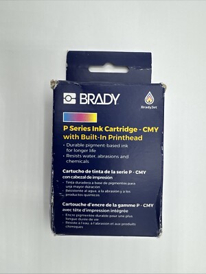 Brady J7300 Inkjet Printer Cyan, Magenta, Yellow Ink Cartridge