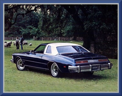 1975 Buick Riviera coupe Dk Blue, Toolbox - Refrigerator Magnet, 42 MIL