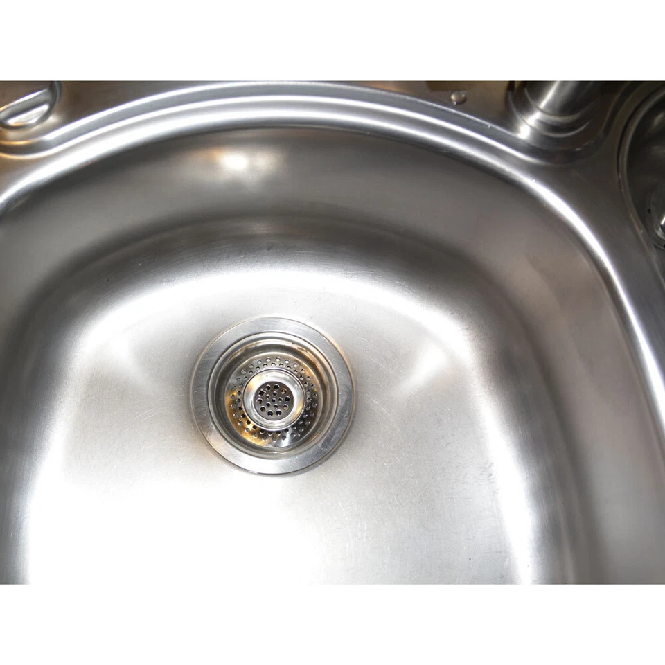 4x Abflussieb Haarsieb Edelstahl Abflusssieb Sieb Spülbecken Küche Waschbecken - Bild 3 von 4