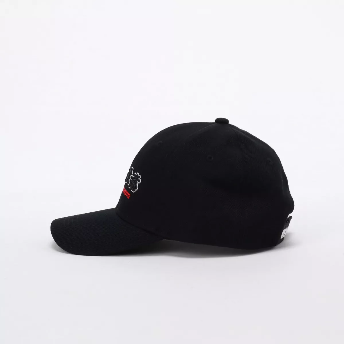 Wildside Yohji Yamamoto BlackEyePatch Noir Eye Patch Baseball Cap Black  Kanji