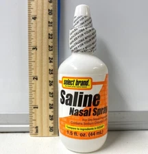 Select Brand Saline Nasal Spray 1.5 fl oz [PACK OF 3]