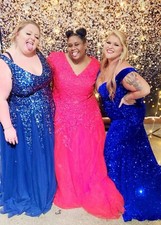 plus size prom dresses used