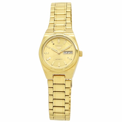 Seiko 5 Ladies Automatic Gold-Tone 