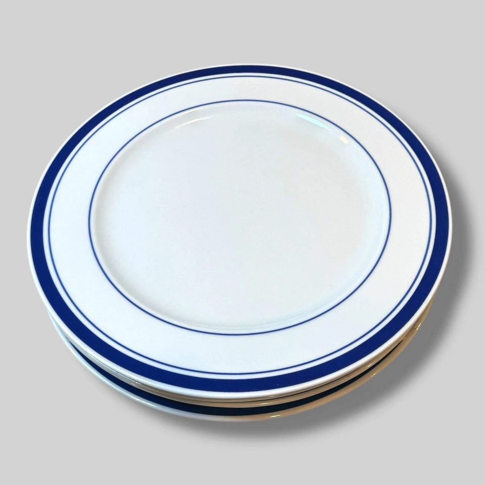Juego de vajilla Dansk Concerto Allegro | 6 piezas de porcelana banda azul | Usado en excelente estado Foto 3 de 4