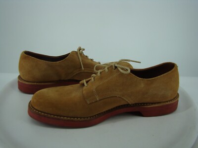 Flagg Bros Vintage Men\'s Tan Suede Oxford Shoes Size 9   C123 Flagg Bros Vintage Men main image 3
