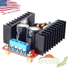 150W DC-DC Boost Converter 10-32V In to 12-35V Out 6A Step Up Voltage Charger US