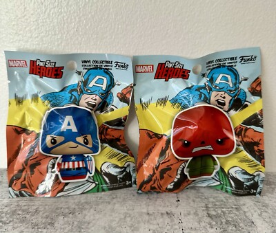 Funko Captain America & Red Skull Pint Sized Heroes Marvel Collector Corps Vinyl