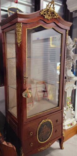 Antique French CURIO Cabinet