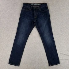 Old Navy 30x32 Slim Fit Blue Jeans Dark Wash 100% Cotton Denim Excellent