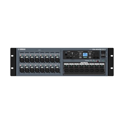 YAMAHA Rio1608-D3 I/O RACK ANALOG 16-INPUT / 8-OUTPUT AUDIO INTERFACE 100-240V