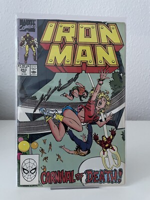 Iron Man #253 Marvel US Comic Heft Top Zustand bagged and Boarded