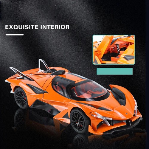 1:24 Apollo Project EVO Model Super Sport Racing Car Diecast Toy Vehicle Light - Bild 3 von 27