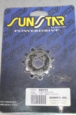Sunnex 11t Front Sprocket 10111 for Suzuki JR50 1978-2006