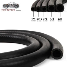 Fuel Line Hose Gas Lines Rubber NBR Push on Hose 5/32" 1/4" 5/16" 3/8" 1/2" 5/8"