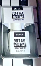 IBD SOFT GEL TIP ADHESIVE 15ML-0.5oz #36771 NIB 2023