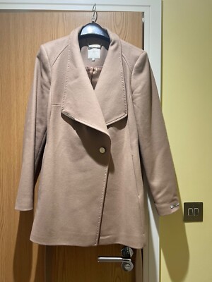 Roses Camel Ted Baker wrap coat size (wool and cashmere) UK