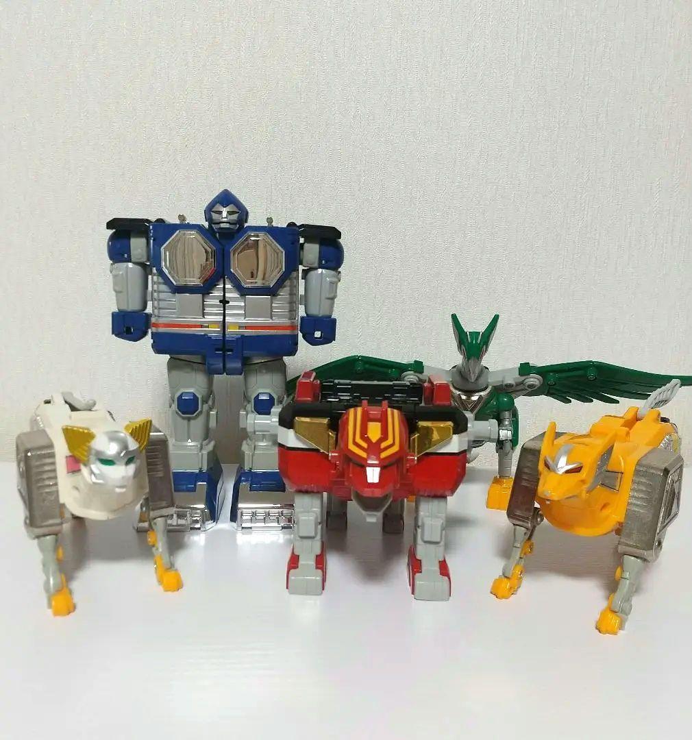 Power Rangers Lost Galaxy Gingaman DX chogokin Megazord Gingaioh