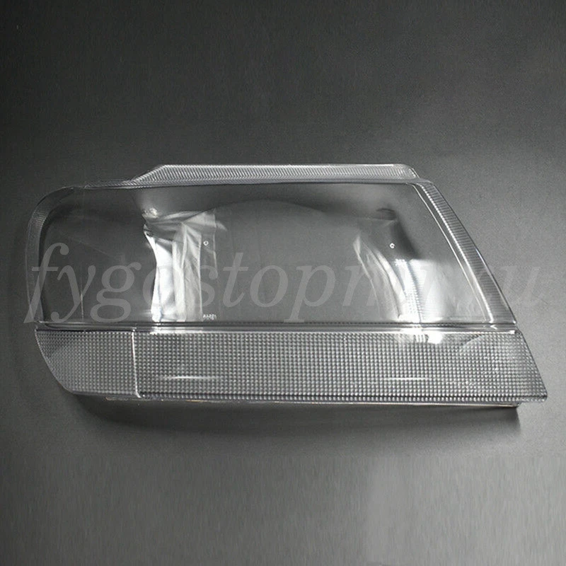 For Jeep Grand Cherokee 1999-2004 Front Headlight Lens Cover Lampshade Shell L+R - image 3 of 4