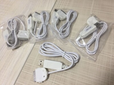 5X Custom DC 12V USB-30Pin 1394 Firewire Charging Cable Cord For iPod 3 3rd Gen