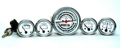Allis Chalmers D14, D15, D17 Gas - Tachometer ,Temp, Oil Pres, Fuel , Amp Gauge