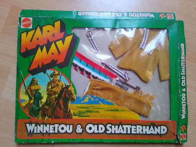 Big Jim Mattel Karl May Nr.9413 Indian Chief Winnetou & Old Shatterhand Kleidung