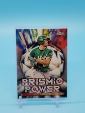 2021 Topps Chrome Baseball #PP-11 Matt Olson Prismic Power - A's