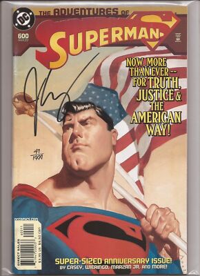 ADVENTURES OF SUPERMAN #600 - SIGNED BY JOE CASEY - LIMITED TO 1999 COPIES W/COA
