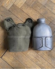 Borraccia Con Custodia E Gavettino Esercito Italiano