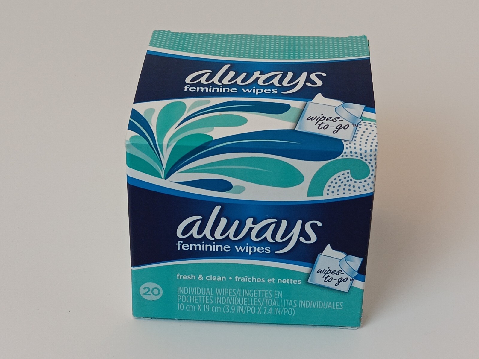 Always Feminine Wipes Fresh and Clean Individual Wipes to Go 20 ct eBay