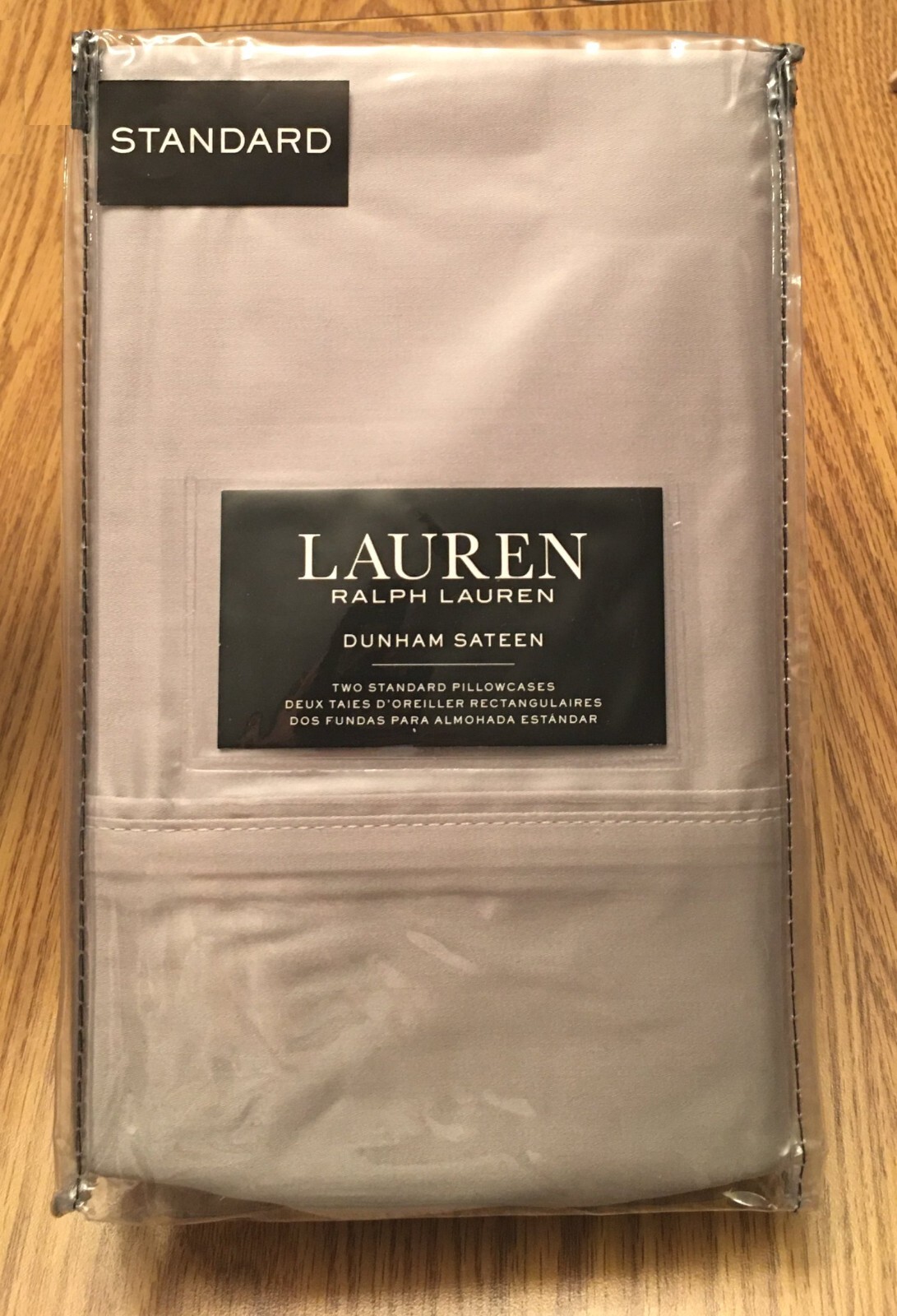 Lauren Ralph Lauren Dunham Sateen Standard Pillowcases (2PC) Dove