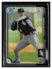 2015 Bowman Chrome Prospects Asia Black Ref #BCP45 James Dykstra