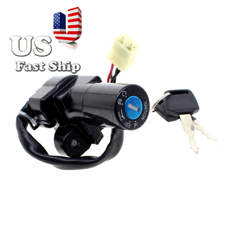 For GSXR750 1988-1993 1989 1990 1991 Electrical Ignition Switch w