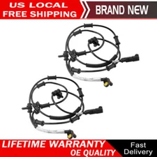 Front ABS Wheel Speed Sensor Pair 2 For 2013 2014 2015 - 2018 Ram 2500 Ram 3500