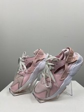 NIKE Huarache Run Big Kids' Shoes, Pink Sz 3Y