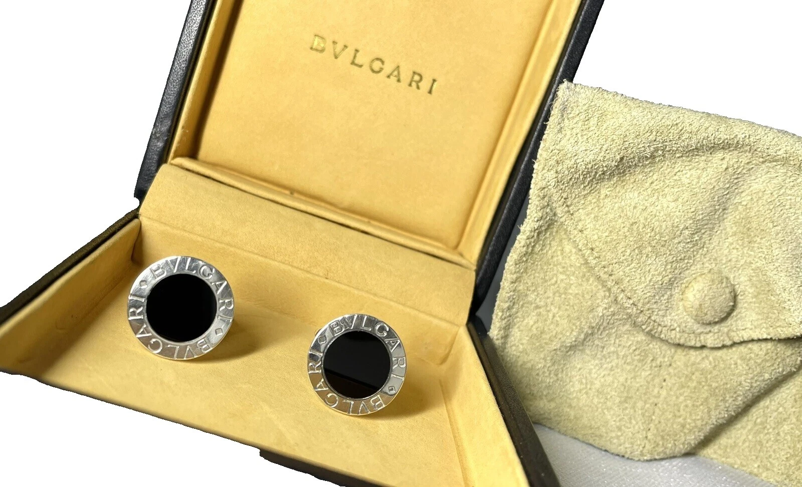 Bvlgari Negro Onyx Joyería para Hombre